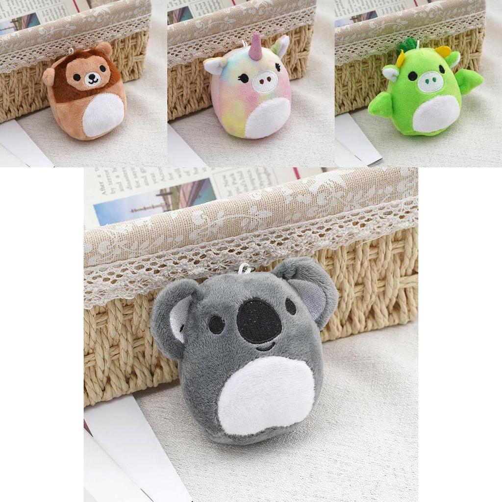 Качественный брелок Squishmallow, мягкая игрушка-животное для детей