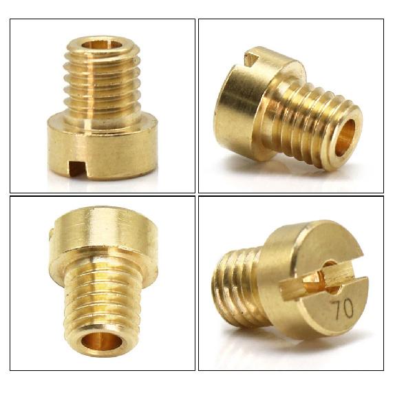 ZSDTRP Carburetor Idle Main jet For PHBG Carburetor Jets For Dellorto PHBG Carb Main Injector Dellort 1486 Idle Pilot Main Jet
