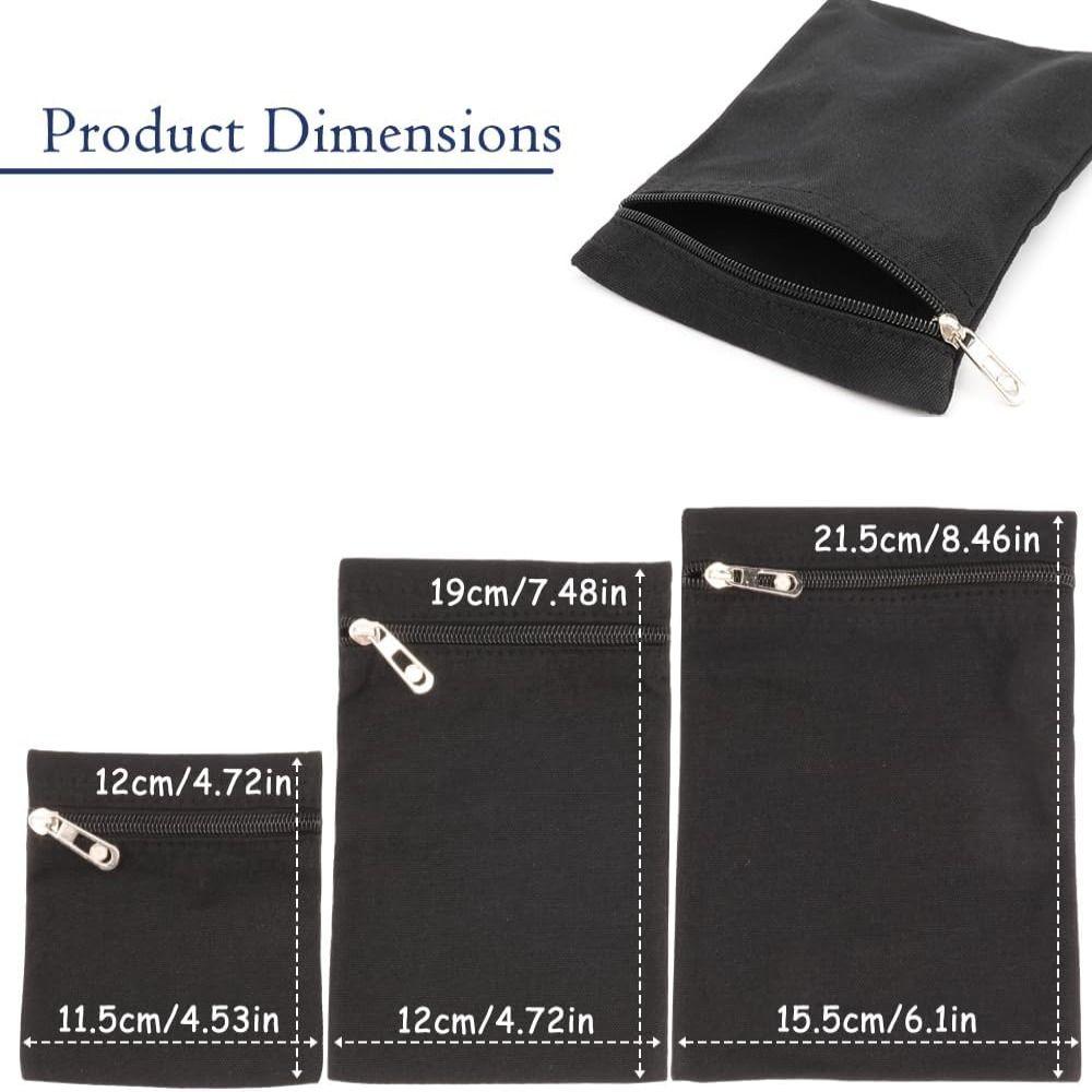 С молнией Пришиваемый Боковой Скрытый Карман Полиэстер Внутренние Карманы Новый Дорожный Кошелек Чехол