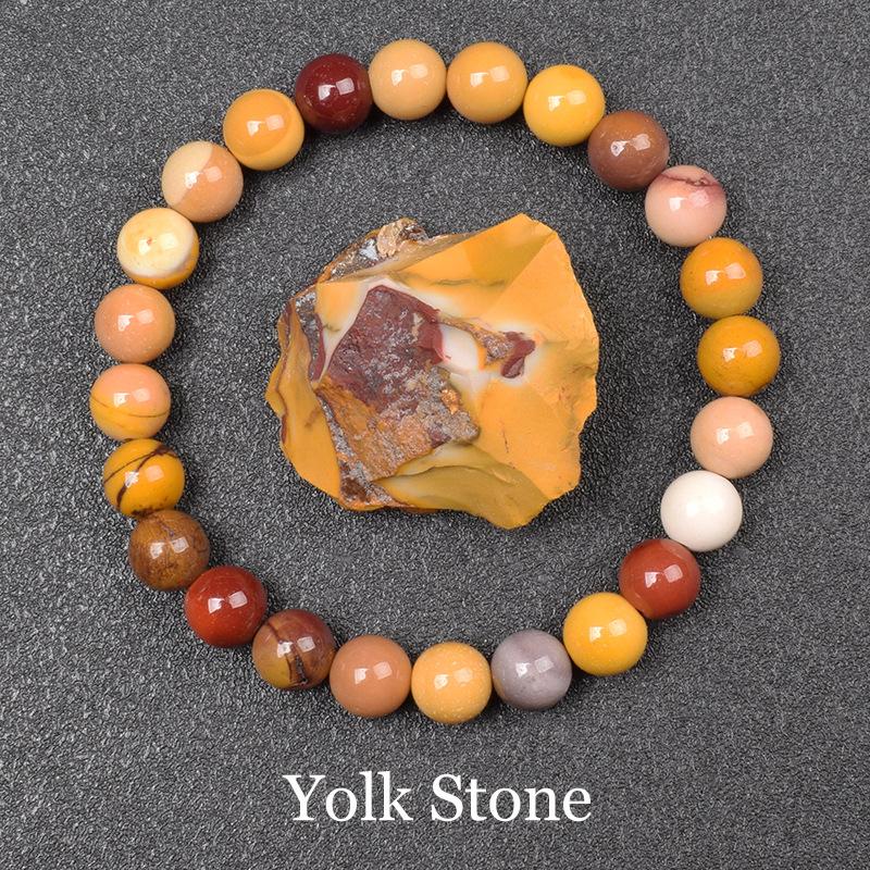 6/8mm Reiki Blue Apatite Bead Bracelet Men Women Natural Stone Blood Circulation Stimulate Enthusiasm Health Care Couple Jewelry