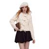 Sweet Style Round Neck Knit Cardigan
