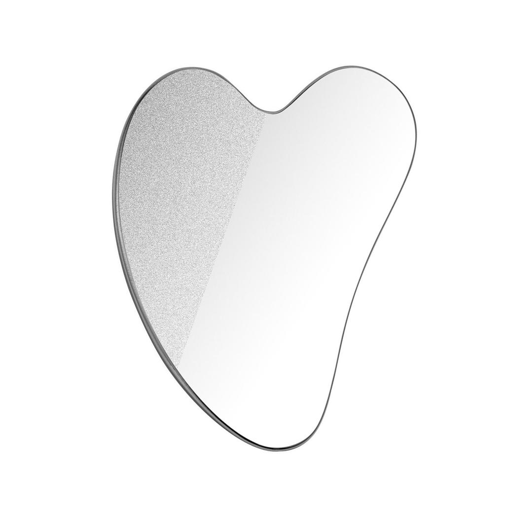 Эргономичный массажер Гуаша из нержавеющей стали для лица и шеи, инструмент для подтяжки кожи, массажный скульптор