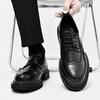 Броги Классические Деловые Мужские Кожаные Туфли Дизайн в корейском стиле Свадьба жениха и вечеринка для отдыха 38-46 Черный Новый