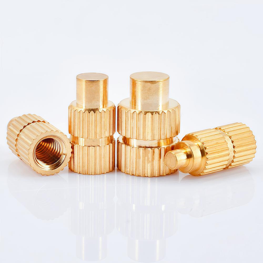 202Pcs Threaded Inserts Set with Soldering Tip & Adapter M2 M3 M4 Knurled Nut Brass Heat Set Inserts for Plastic and 3D Printing
