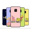 PB10 SpongeBob and Patrick Black Sofe Case for OPPO Reno 8 6 5 4 Pro Plus Find X3 A17 A3 A31 A38 A40 A53 A54 A55 A74 A76 A78 A77 A80 A94 A95 A96 Lite