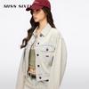 MISS SIXTY Women's Retro Washed Denim Jacket