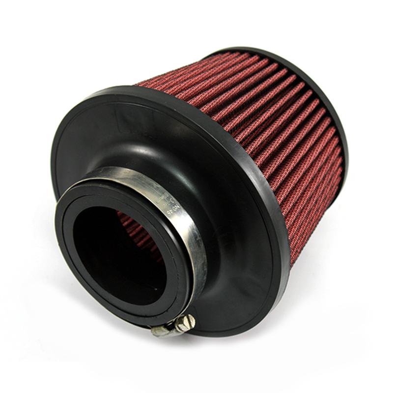 63mm 76mm Cone Air Intake Filter Universal Washable 2.5inch 3.0inch Sport Air Filter Reusable High Flow Cold Air Intake Filter