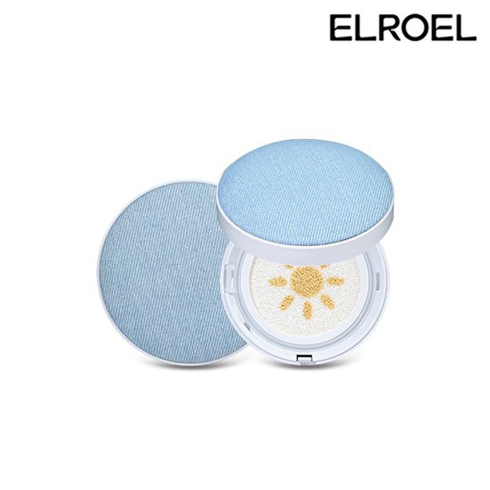 ELROEL Pangpang Sun Cushion S8_YK Edition Джинсовая ткань 15 г (SPF50 + PA ++++)