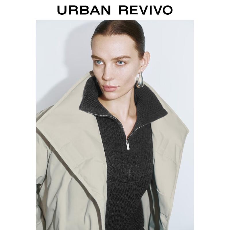 UR 2025 Autumn Collection Women's Stand-Up Collar Down Jacket