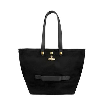 Vivienne Westwood Холщовая сумка-шоппер Utility Маленькая сумка-тоут 4205007nu W00iw N401