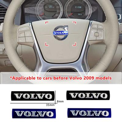 Наклейка на руль 35x8 мм Наклейка-значок на автомобиль Для XC90 XC60 XC40 S60 V90 S40 V40 V60 S80L До 2009 г. Наклейка Volvo