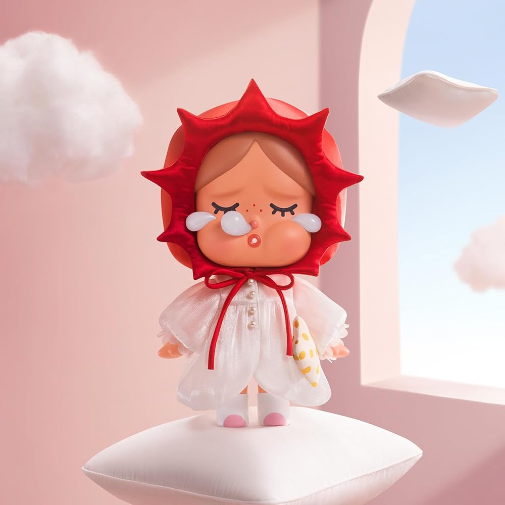 Pop Mart Mega Crybaby The Sleepy Sunny 400% Коллекционная фигурка Игрушка Модель Подарок