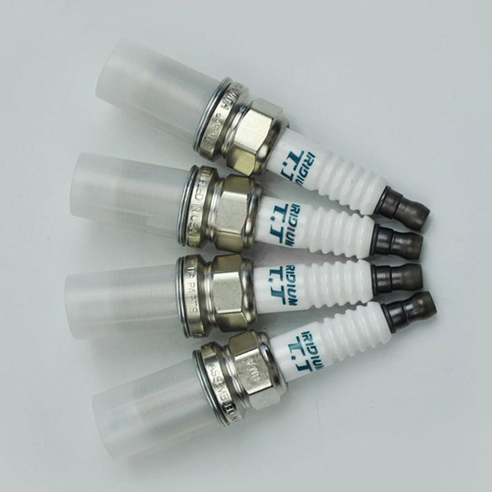 4pcs IK20TT 4702 Dual Iridium Spark Plug for Chery VW Toyota Subaru Honda Lexus Seat Skoda Citroen Opel Peugeot IK20TT-4702