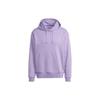 Adidas Solid Color Logo Hoodie Men Tops Violet IC9764