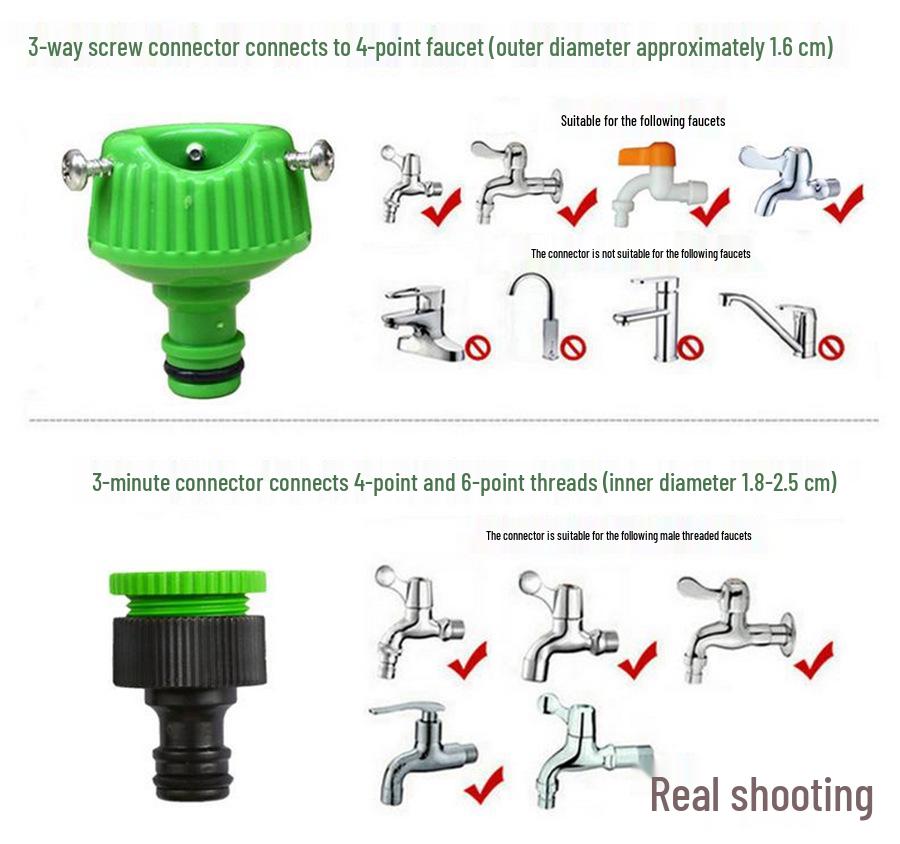 High-Pressure Multifunctional Car Wash & Garden Watering Set with Retractable Hose