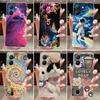 Чехол для Vivo Y36 5G Чехол V2248 V2247 Эстетичный Модный Милый Кот Прозрачный Мягкий Силиконовый Задняя Крышка Для Vivo Y36 / Y27S Чехол для Телефона