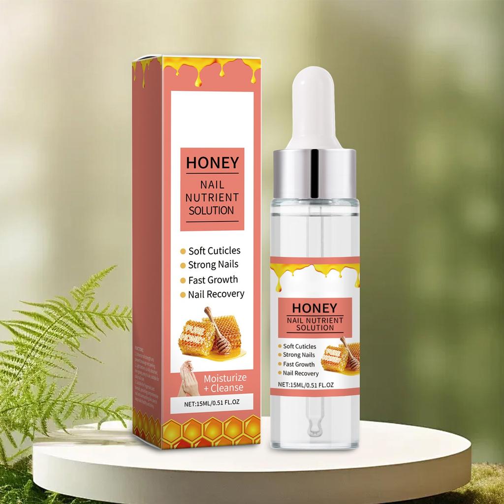 Питательное средство для ногтей Honey Nail Care Масло для ухода за ногтями Укрепление ногтей Кутикула 15 мл