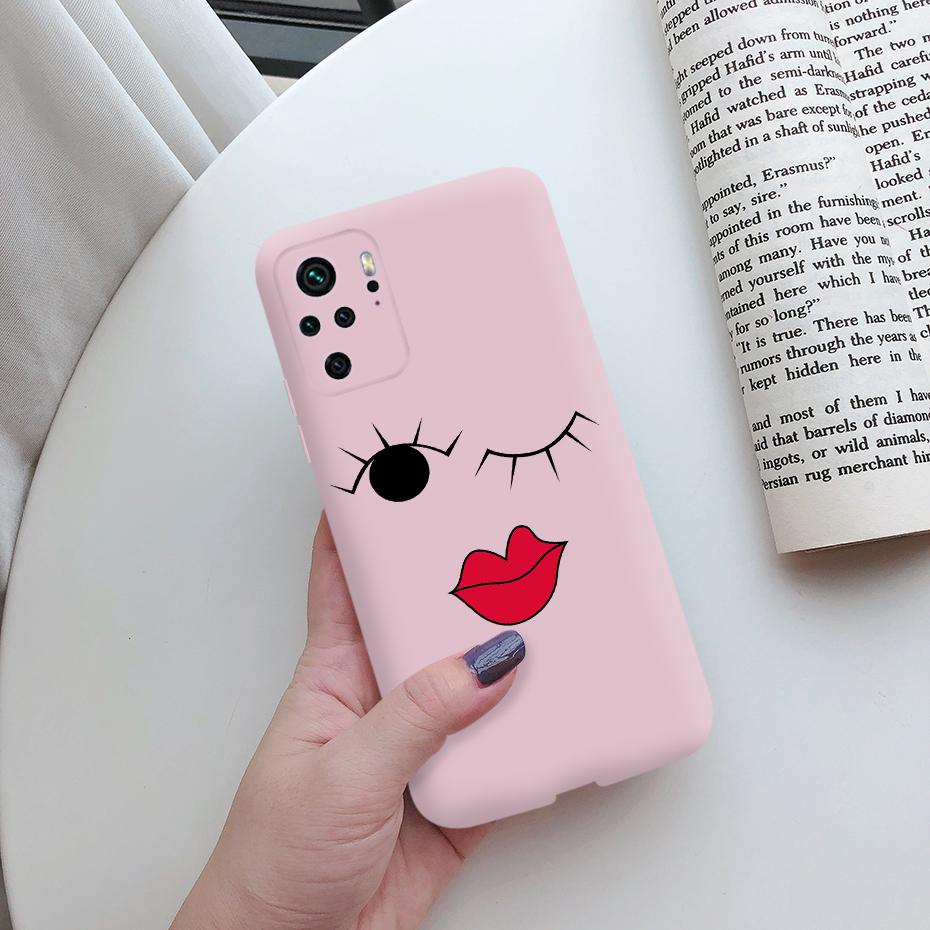 For Xiaomi Redmi Note 10 Phone Case TPU Soft Silicon Cute Pattern Back Cover for Xiomi Xiaomi Redmi Note 10 note10 Pro 10s Cases
