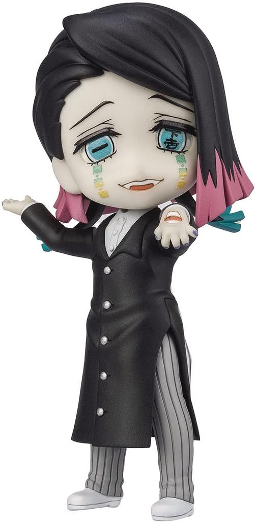 TAMASHII NATIONS Figuarts Mini Demon Kimetsu No Yaiba Approximately PVC ABS Painted Action Figure Slayer Enmu, 90mm, &