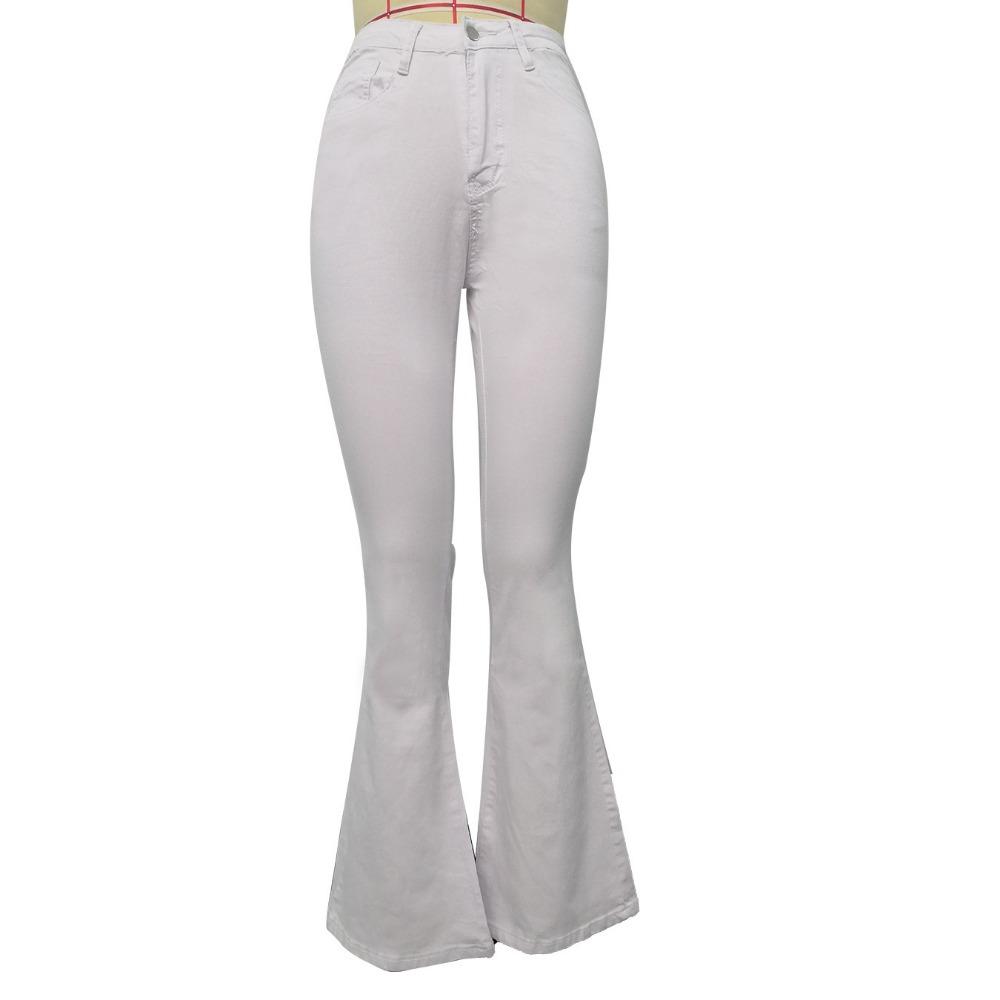 Джинсы женские облегающие брюки с высокой талией и эластичным кроем Horseshoe