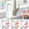 Gogorelax Small Automatic Liquid Hand Soap Dispenser with 3 Flow Settings, Wall-Mounted, Dishwashing Detergent Dispenser, Suitable for Kitchens, Bathr