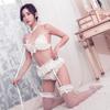 Sex Underwear Women's Sexy Three-point Pajamas Seduction Princess Garter Lace Pure Desire Underwear Set