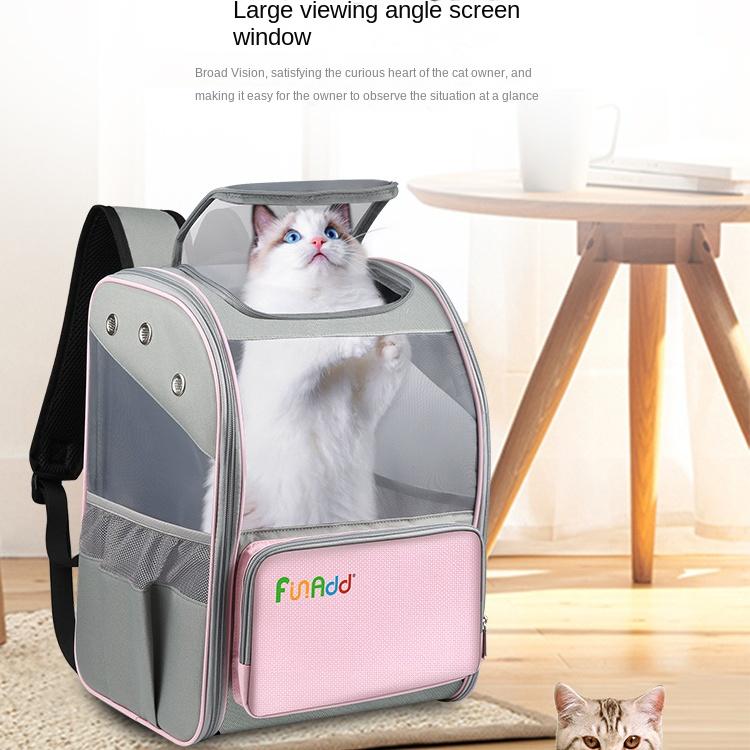 Pet Bag Travel Breathable Pet Bag Dog Backpack Teddy Outdoor Portable Dog Bag Cat Bag