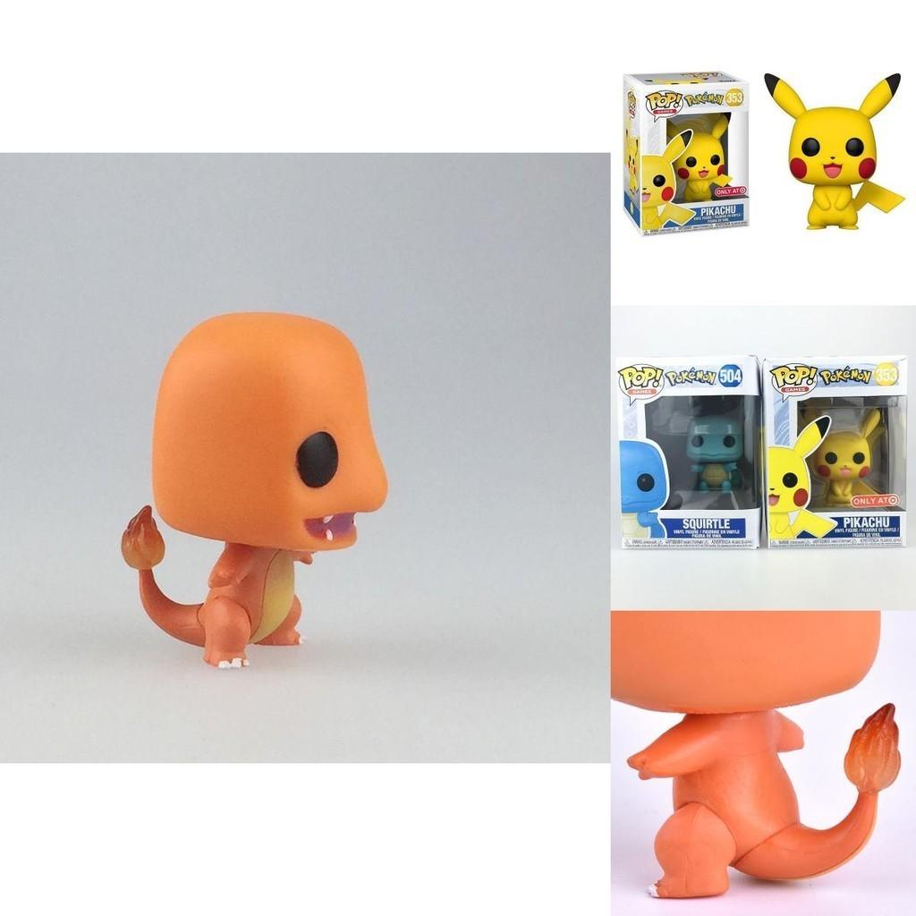 Authentic Pop Pokemon Action Figure Pikachu Bulbasaur Charmander Squirtle For Kids