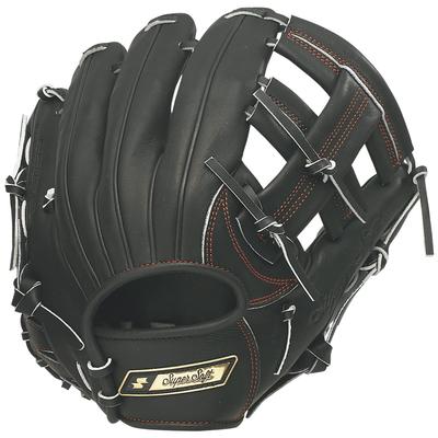 SSK Бейсбольная перчатка для броска Junior Super Black, Мягкая, Универсальная, SJJ3, (90), Правша