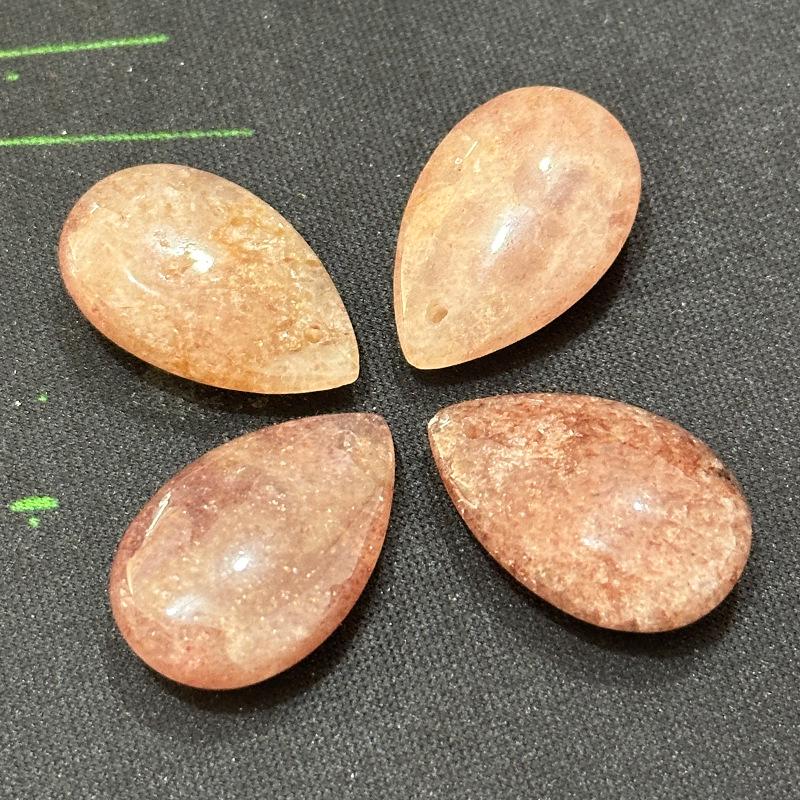 Аметистовый розовый кварц тигровый глаз кристалл капля воды кулон для самодельных ювелирных изделий