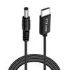 PVC Type C to DC5.5mm Chargers Cord Supporting 65W Fast Charge For Enhances Longevity And Portable Use