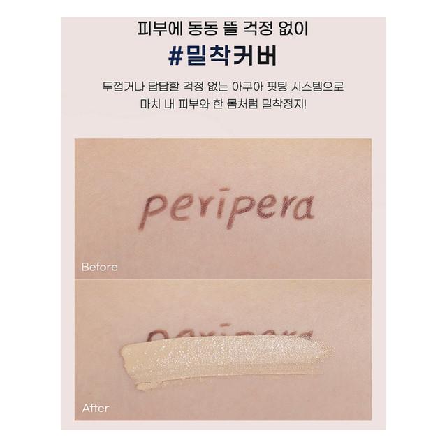 Peripera Double Longwear Cover Concealer 5.5g 3types / Pure Ivory / Natural Beige / Classic Sand