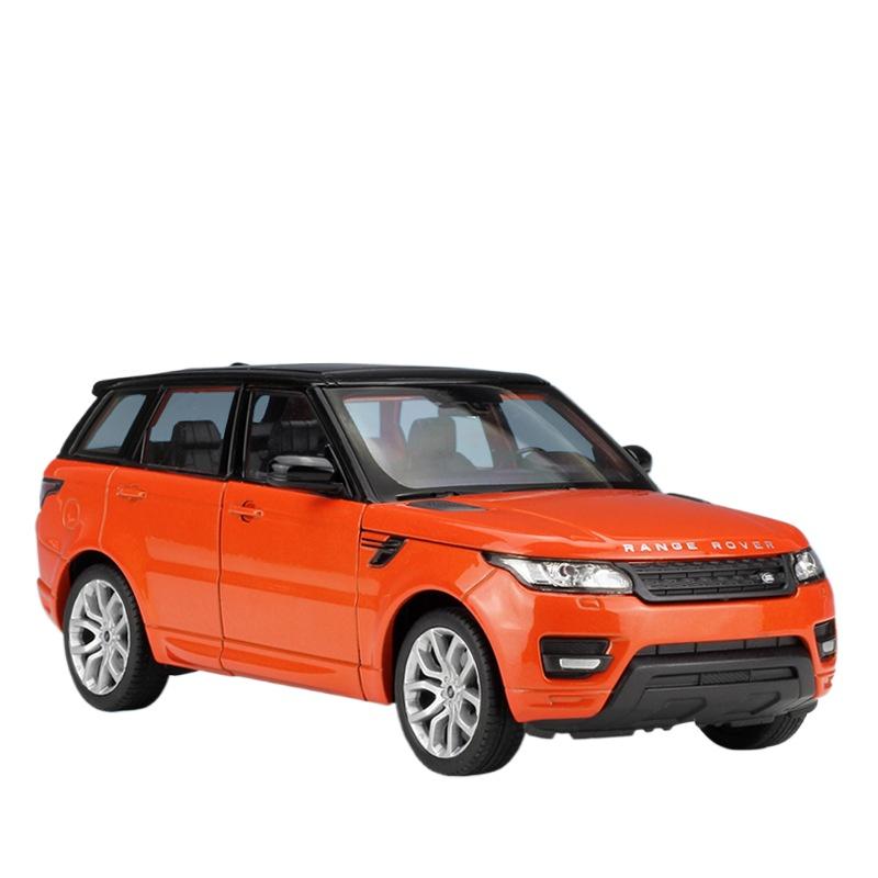 Welly 1/24 Range Rover Sport Внедорожник Сплав Масштабная Модель Автомобиля Литье под Давлением Металл Статическая Миниатюрная Модель Автомобиля Коллекция Детская Игрушечная Машинка