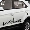 100cm Offroad Camper  PET Car Sticker Tree Mountain Car Decor Auto Decal