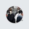 32/44/58mm Fashion Accessories Broochs Anime Death Note Cosplay Badges Round Cartoon Figure L·Lawliet Killer Yagami Pins for Backpacks Gift