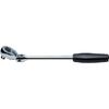 Koken Swing Head Ratchet Handle Overall Length 2774J 1/4" (6.35mm) SQ. (Resin Grip), 161mm,