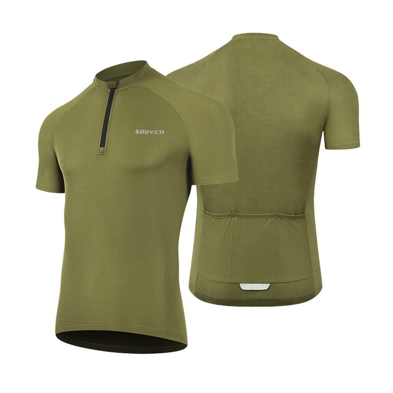 Mens Cycling Jersey Short Sleeve Quick Dry Breathable Mountain Road Bike Sportswear Top Quality Performance Apparel