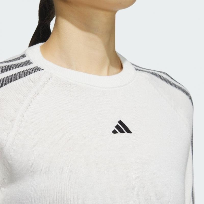 AdidaS GolF 2023 F W 3S Long Sleeve Pullover Women S SWeater Hy0899