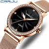 CRRJU2171 New Fashion Waterproof Women's Watch Set with Diamonds Is Still Popular Women's Watch Student Watch