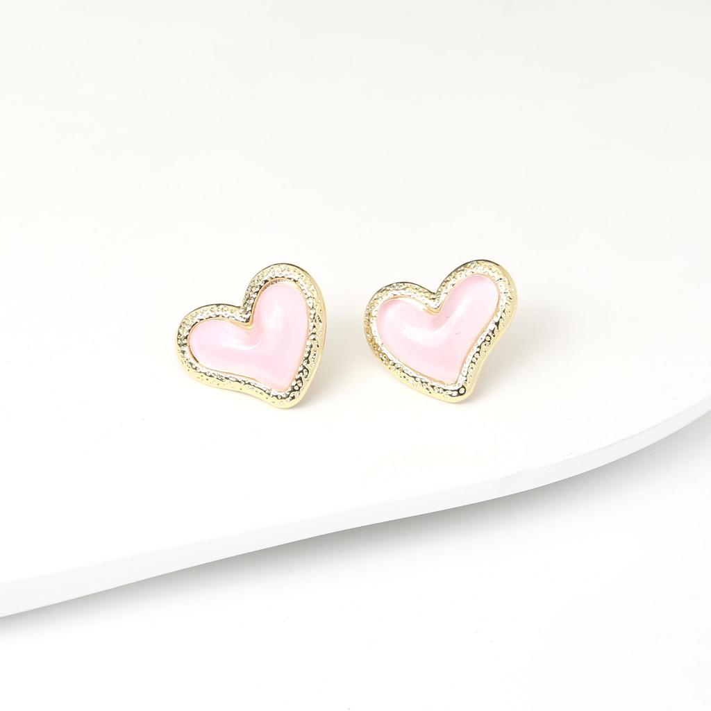 Серьги с геометрическим узором «Тюльпан» и кошачьим глазом, иглы из серебра 925 пробы