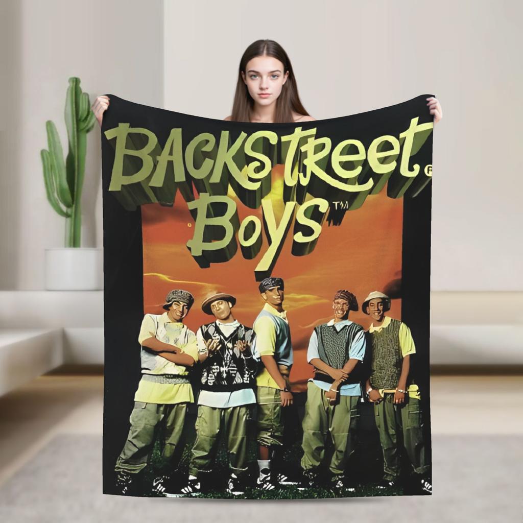 Плед BSB Backstreet Boys Теплый Мягкий Забавный Плюшевый Плед для Спальни Пикника Фланелевая Постельная Покрывало Покрывало на Кровать