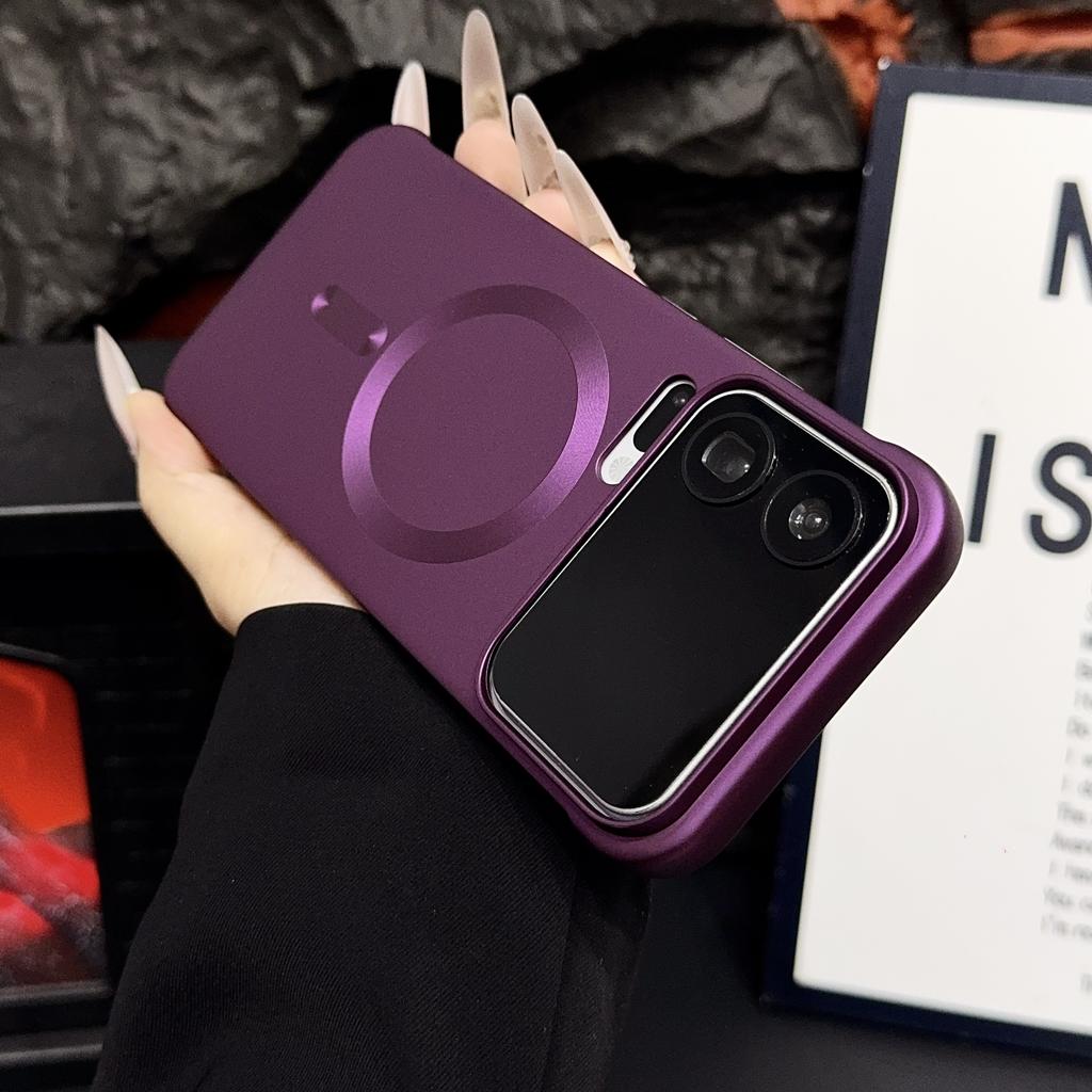 Роскошный матовый твердый чехол без рамки MagSafe для Xiaomi 17 Pro Max 15SPro 15 14 Ultra Тонкий бронированный магнитный чехол для беспроводной зарядки