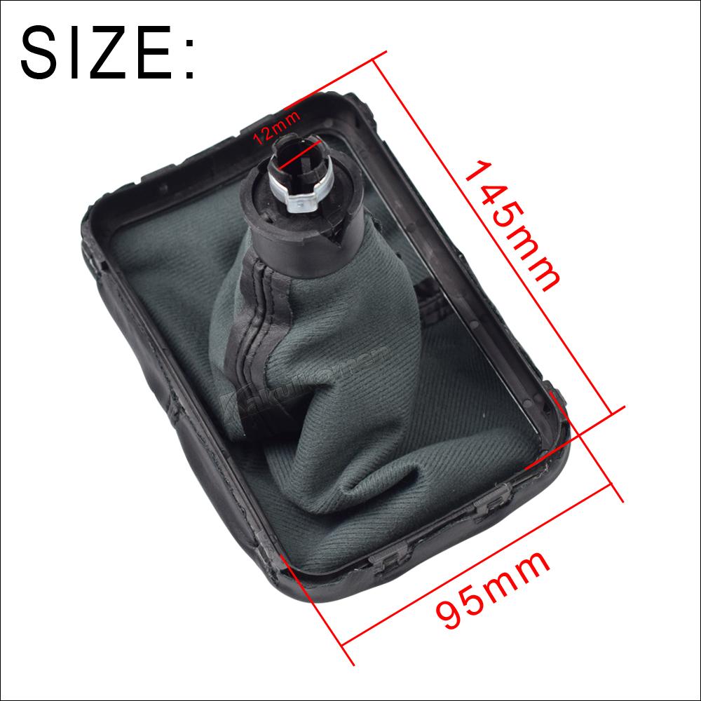 Автомобильная 5-скоростная ручка переключения передач для Volkswagen VW Beetle 1998-2010 Beetle Cabrio 2003-2010, высококачественные кожаные ботинки с гетрами