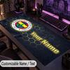 Custom Text Big Mousepad, Extended Desk Pad For Laptop Work GameFenerbahçe FC