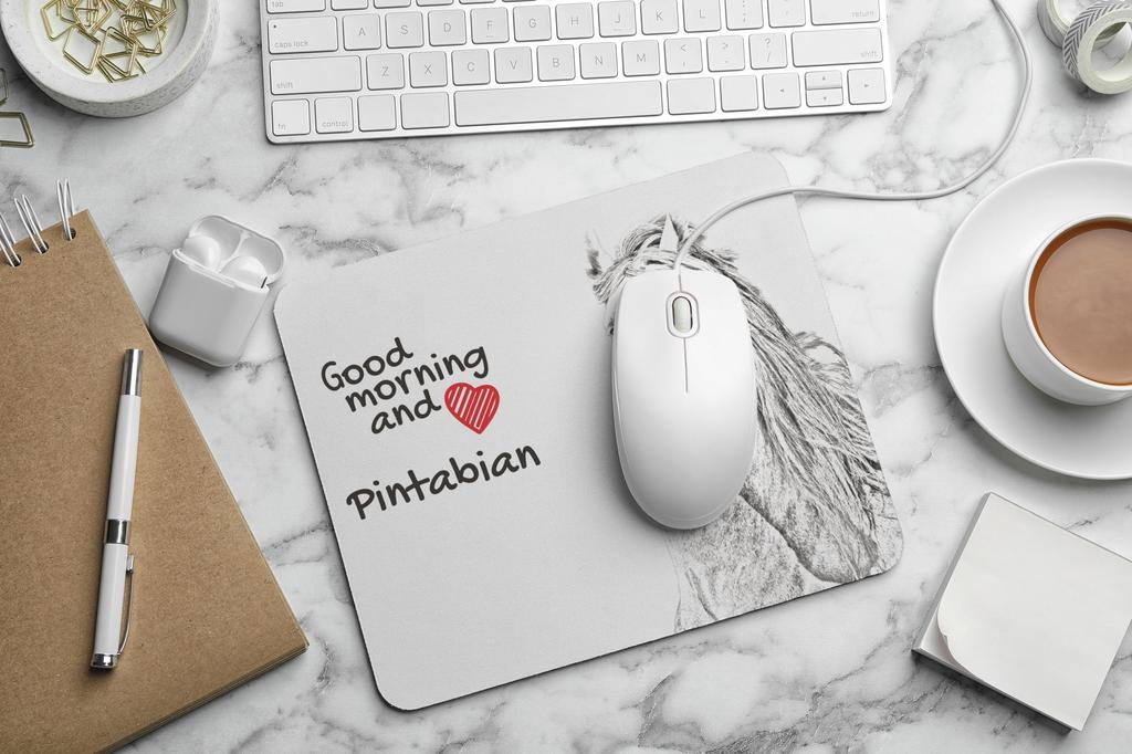 Pintabian – Mouse pad with print, personalized pad with a horse | Art-Dog