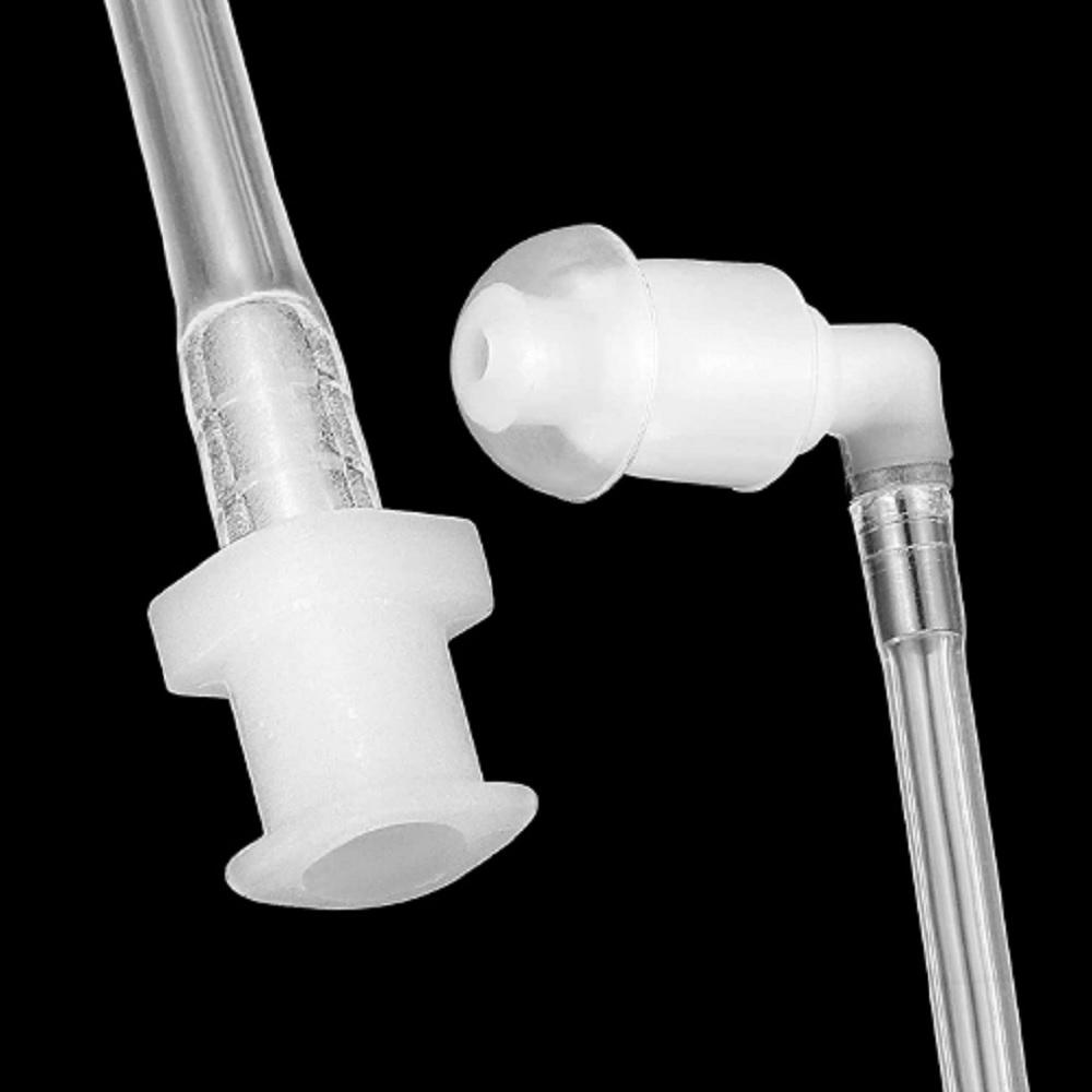 5x Acoustic Coil Audio Tube & Earbud Tip For Baofeng Kenwood Walkie Talkie Radio