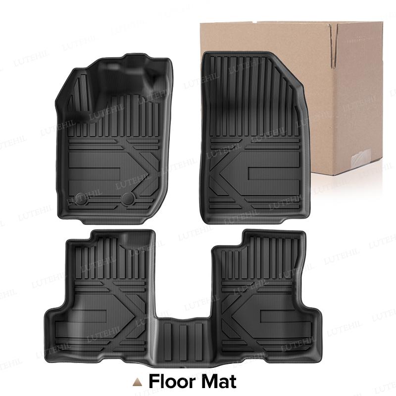 LUTEHIL For Renault/Dacia Duster 2018-2025 2025 Custom All-Weather TPE Floor Mat Trunk Mat Carpet Cover Auto Interior Accessorie