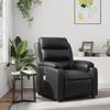 VidaXL Reclining Massage Armchair, Relaxation Chair with Footrest, Seat with Backrest and Armrests Living Room, 373493