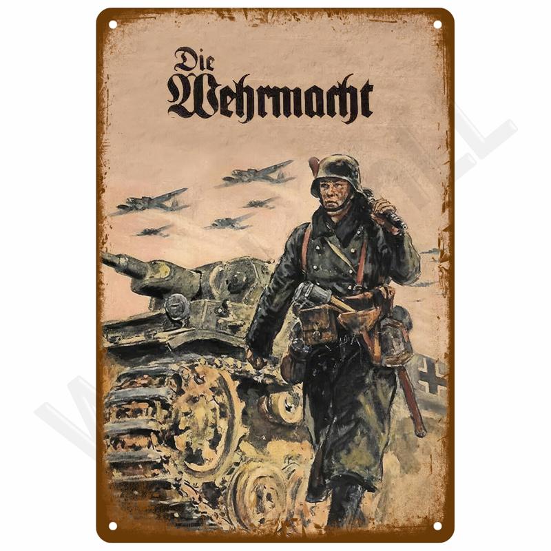 Retro Metal Sign Wall Art Mural Aesthetic Room Home Decor Items Poster Vintage Metal Plate Garage Decoration Tin Sign Plates Bar