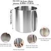 Cake Mold High 5.9 Inch- Cake Ring Adjustable Round Diameter 6 to 12 Inch - Stable Stainless Steel Adjustable Baking Rings Bakeware Tool with Precise